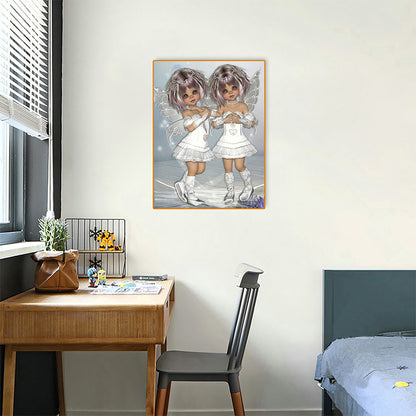 Big Eye Doll - Full Square Drill Diamond Painting 30*40CM