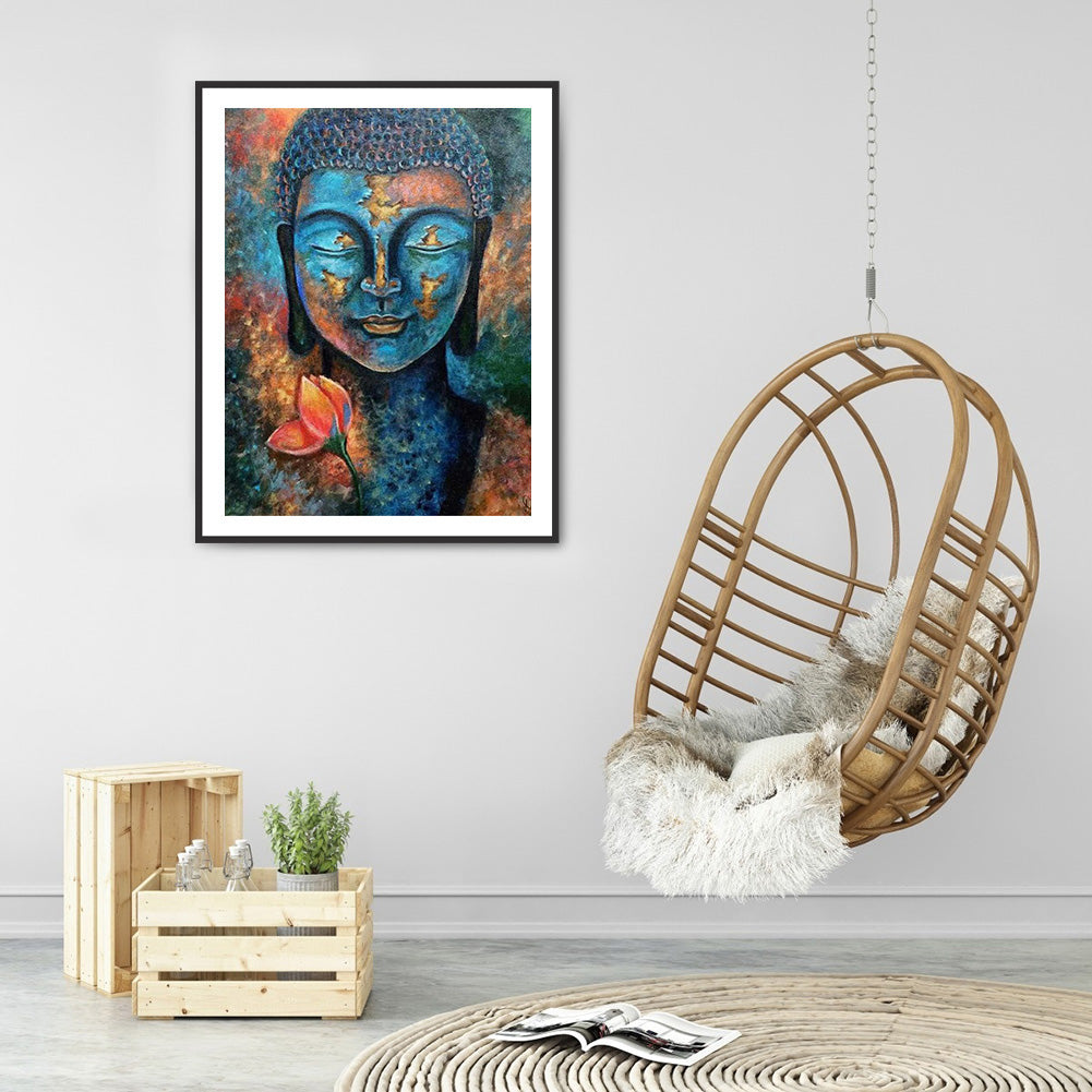 Buddha Statue - Full Round Drill Diamond Painting 50*60CM