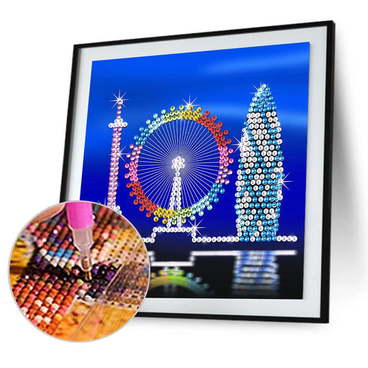City ??Building - Crystal Drill Diamond Paiting 30*30CM