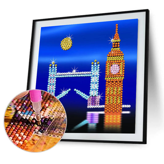 City ??Building - Crystal Drill Diamond Paiting 30*30CM