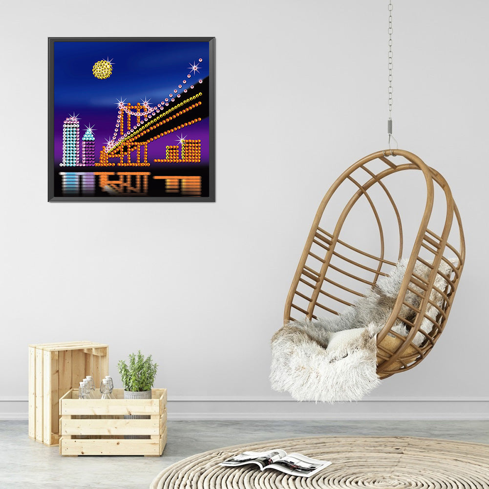 City ??Building - Crystal Drill Diamond Paiting 30*30CM