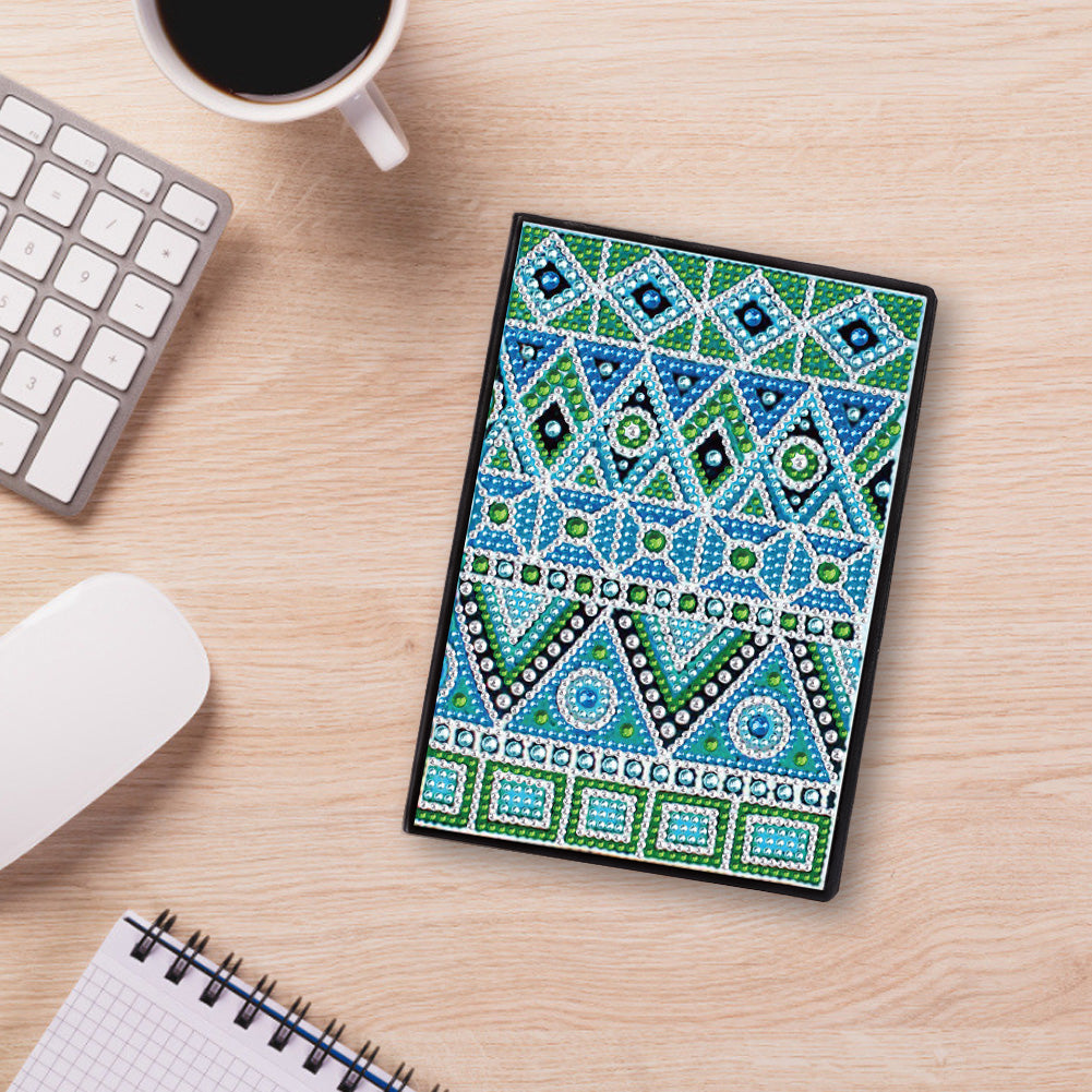 DIY Partial Special Shaped Diamond Painting 50 Pages A5 Notebook Sketchbook