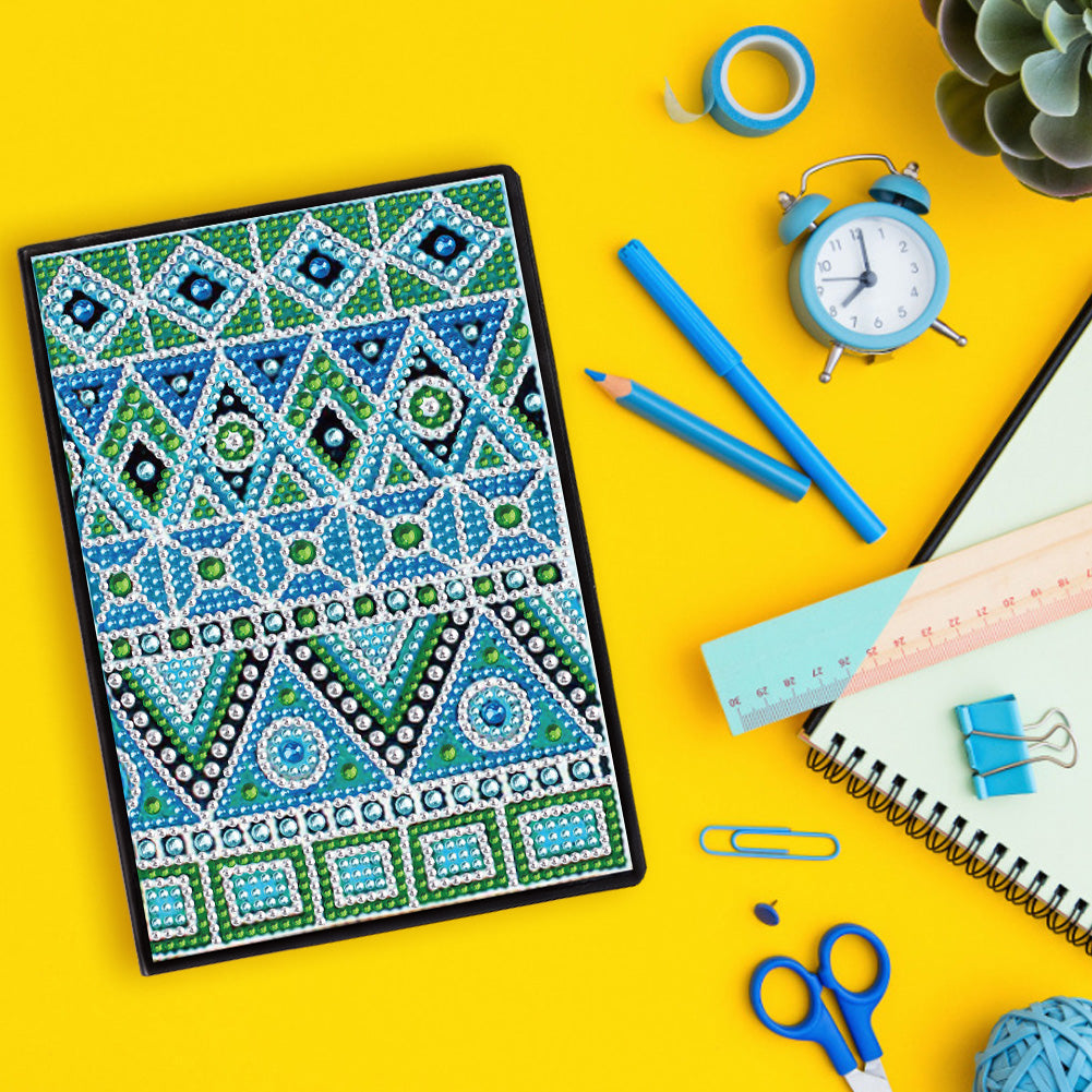 DIY Partial Special Shaped Diamond Painting 50 Pages A5 Notebook Sketchbook