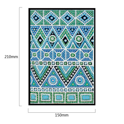 DIY Partial Special Shaped Diamond Painting 50 Pages A5 Notebook Sketchbook