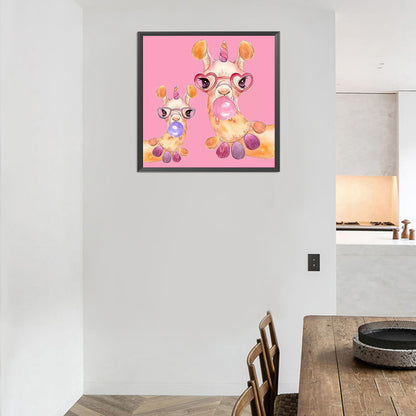 Alpaca - Full Round Drill Diamond Painting 30*30CM