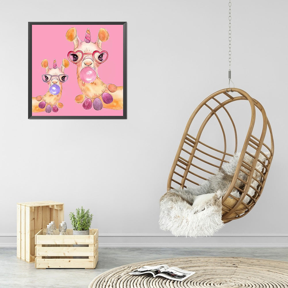 Alpaca - Full Round Drill Diamond Painting 30*30CM
