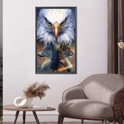 Eagle - Full Round Drill Diamond Painting 40*60CM