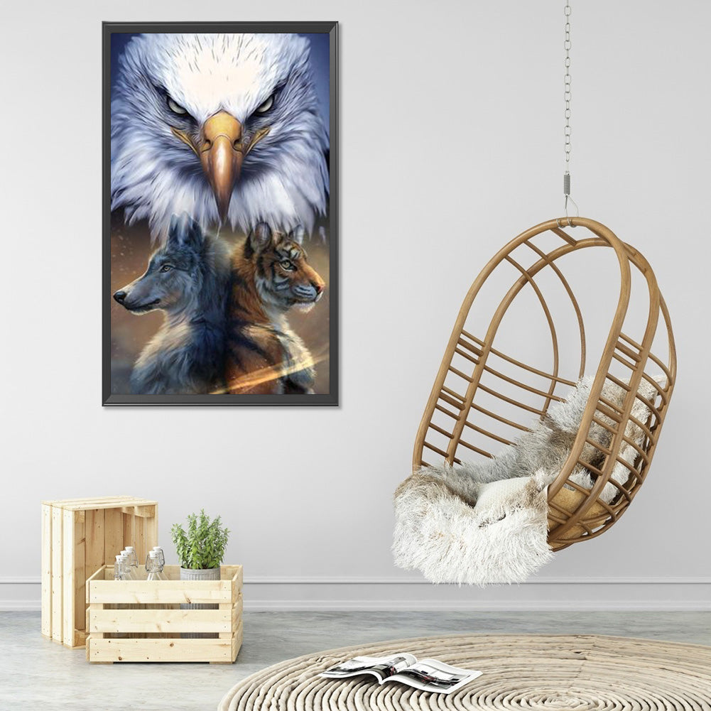 Eagle - Full Round Drill Diamond Painting 40*60CM