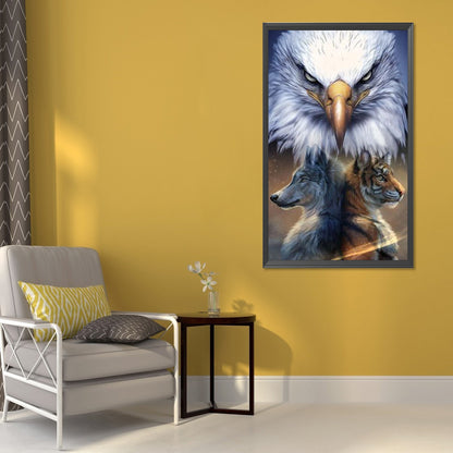 Eagle - Full Round Drill Diamond Painting 40*60CM