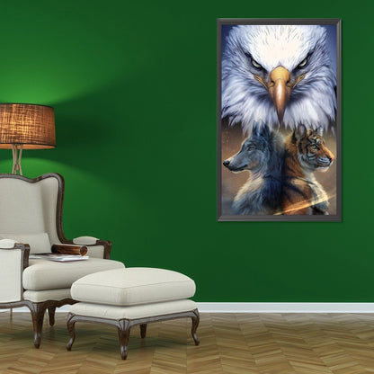 Eagle - Full Round Drill Diamond Painting 40*60CM