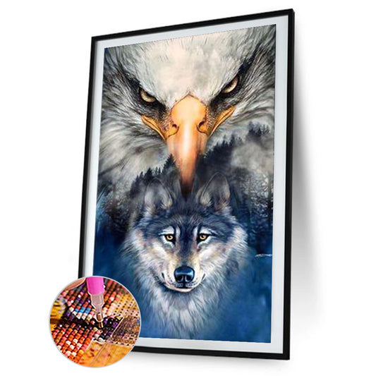 Eagle - Full Round Drill Diamond Painting 40*60CM