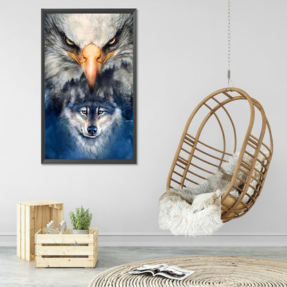 Eagle - Full Round Drill Diamond Painting 40*60CM