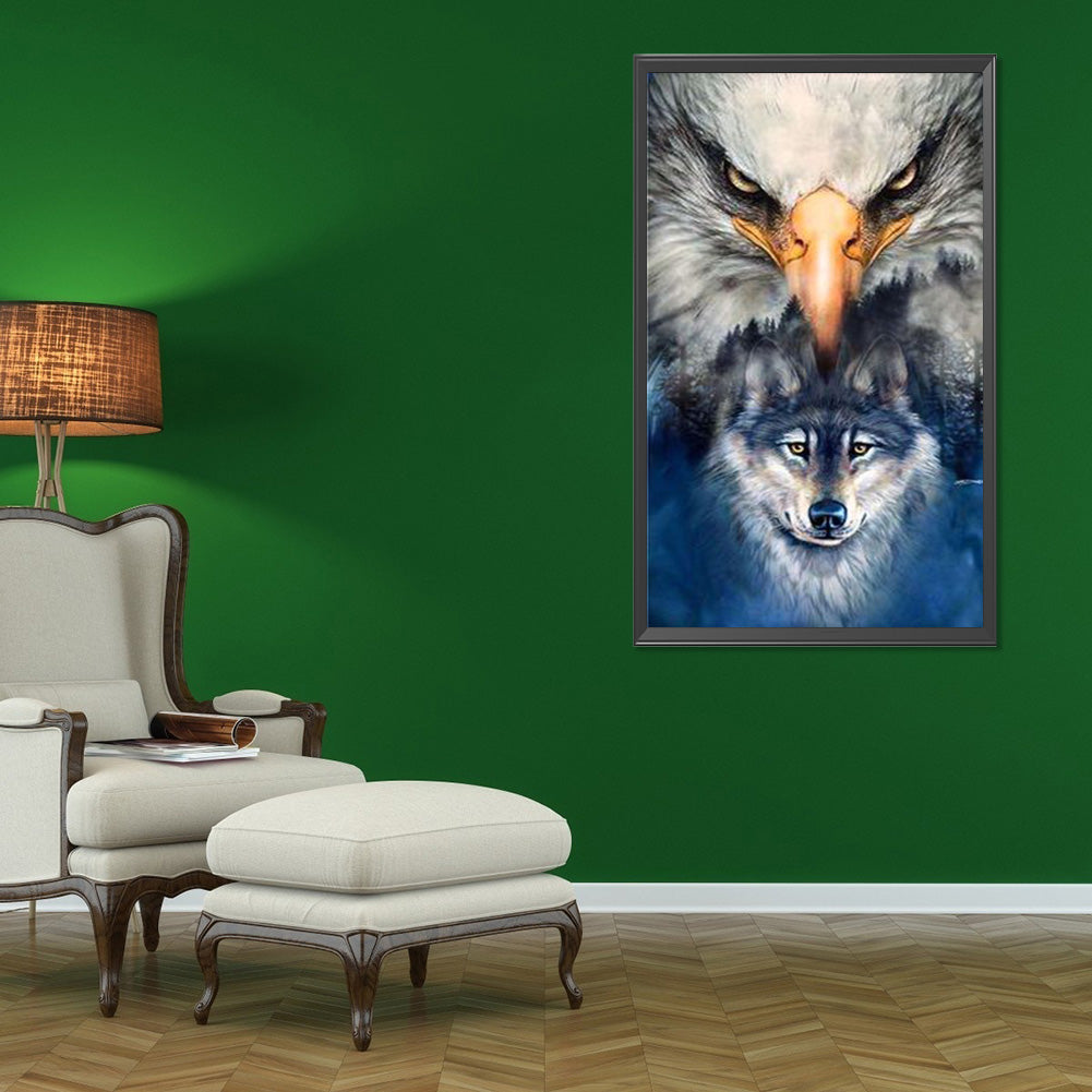 Eagle - Full Round Drill Diamond Painting 40*60CM