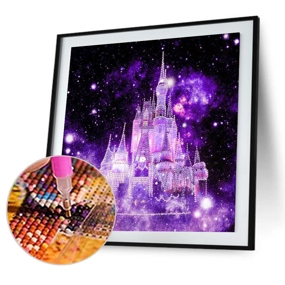 Castle - Crystal Drill Diamond Paiting 40*40CM