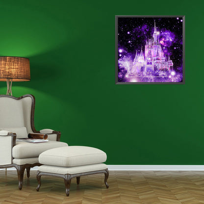 Castle - Crystal Drill Diamond Paiting 40*40CM