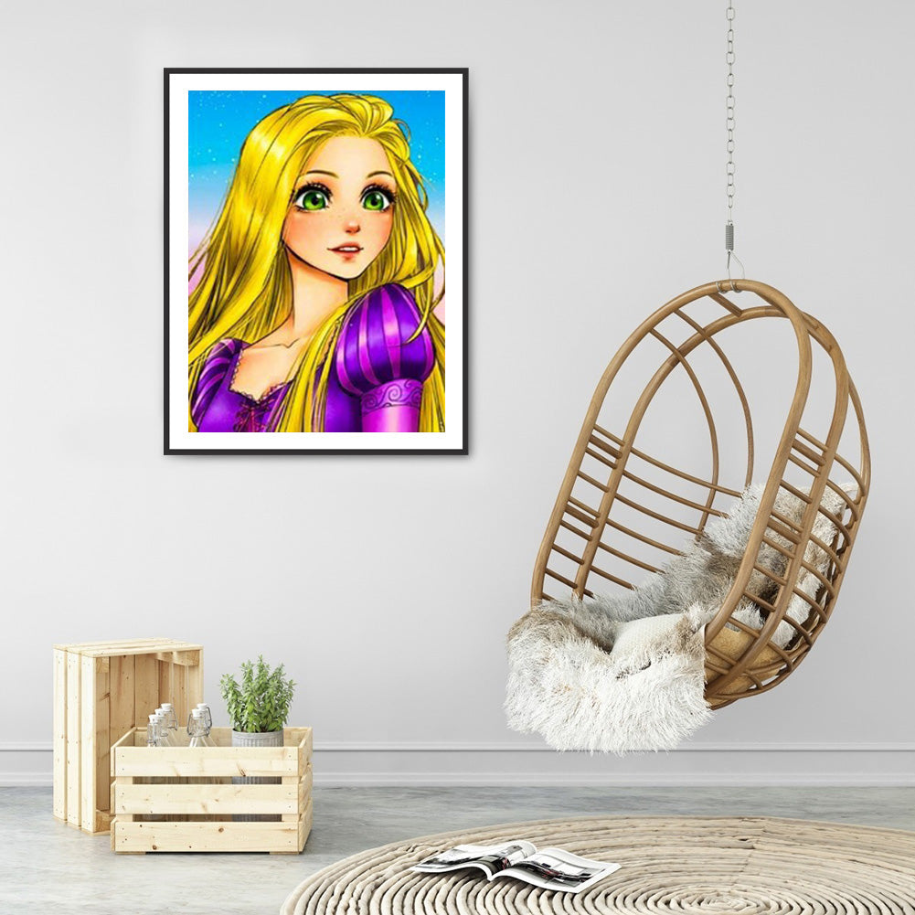 Disney Princess 30*40CM(Canvas) Full Round Drill Diamond Painting