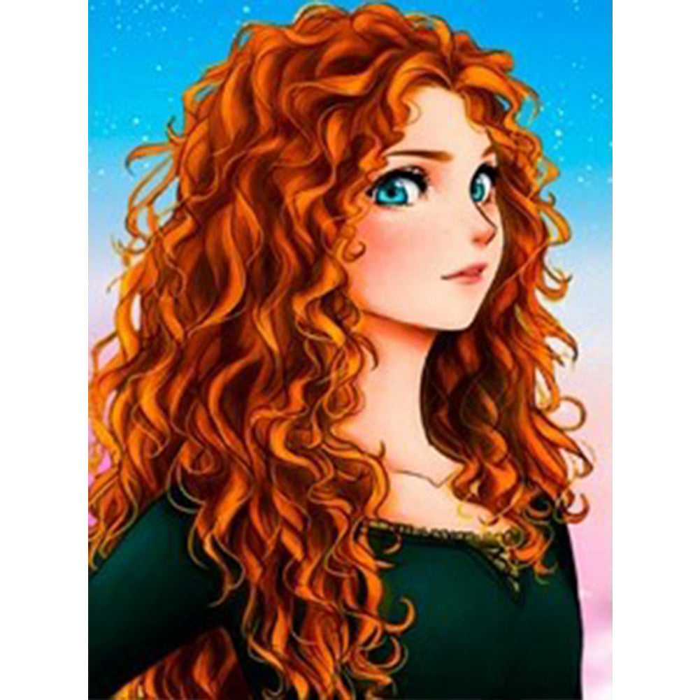 Disney Princess 30*40CM(Canvas) Full Round Drill Diamond Painting