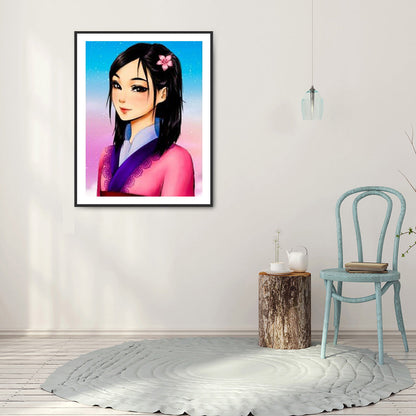 Disney Princess 30*40CM(Canvas) Full Round Drill Diamond Painting