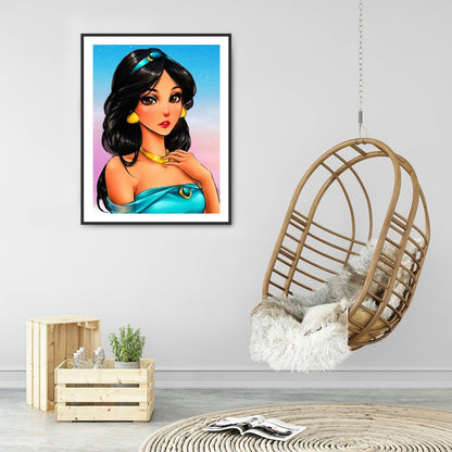 Disney Princess 30*40CM(Canvas) Full Round Drill Diamond Painting