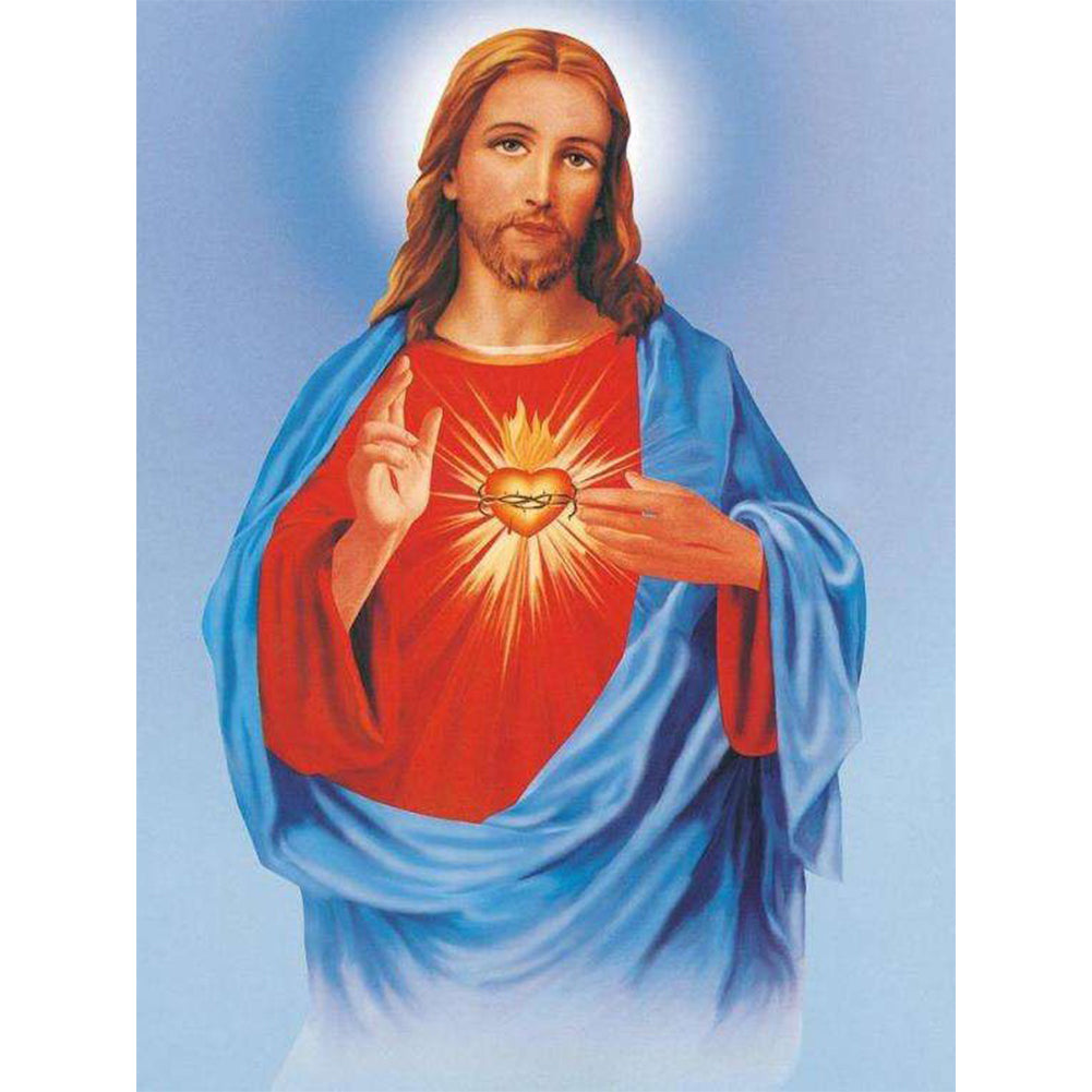 Religion - Full Round Drill Diamond Painting 30*40CM
