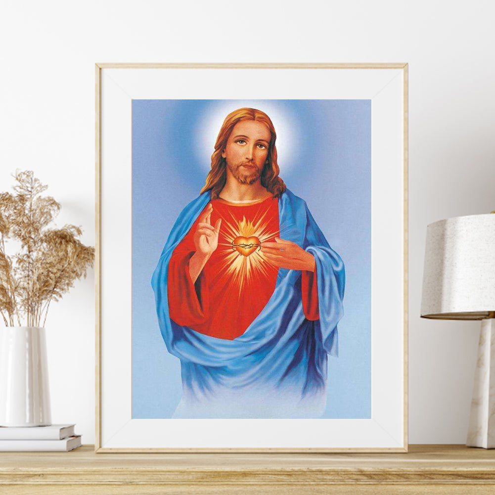 Religion - Full Round Drill Diamond Painting 30*40CM