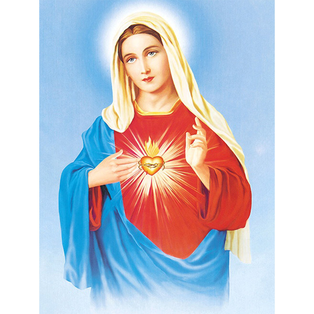 Religion - Full Round Drill Diamond Painting 30*40CM
