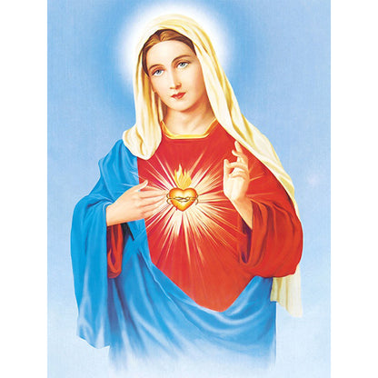 Religion - Full Round Drill Diamond Painting 30*40CM