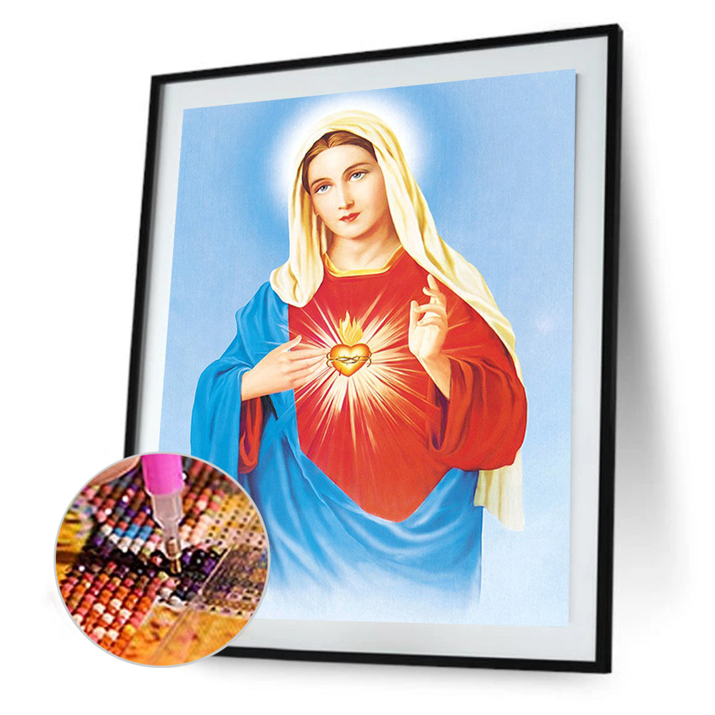 Religion - Full Round Drill Diamond Painting 30*40CM
