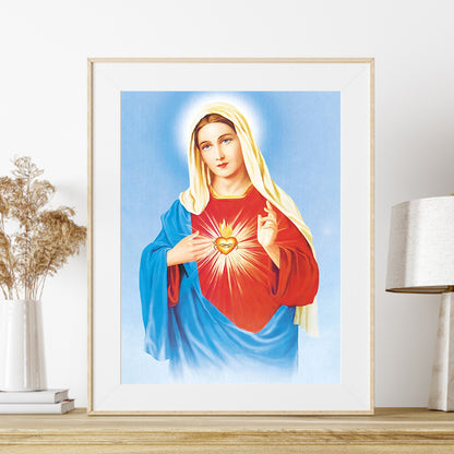 Religion - Full Round Drill Diamond Painting 30*40CM