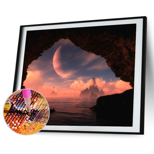 Natural Scenery - Full Round Drill Diamond Painting 40*30CM