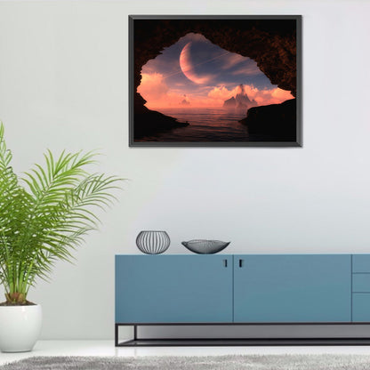 Natural Scenery - Full Round Drill Diamond Painting 40*30CM