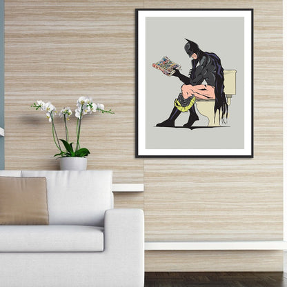Batman - Full Round Drill Diamond Painting 30*40CM