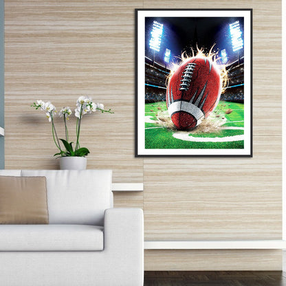 Football - Full Round Drill Diamond Painting 30*40CM