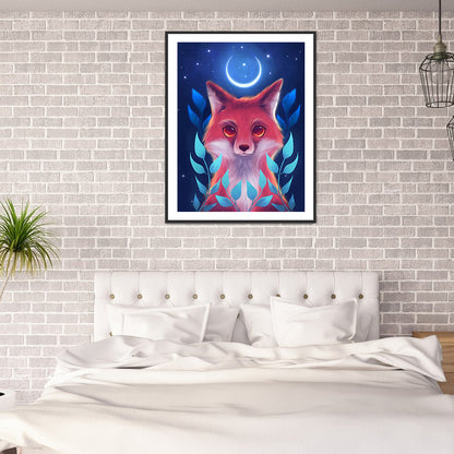 Moon Animal - Full Round Drill Diamond Painting 30*40CM
