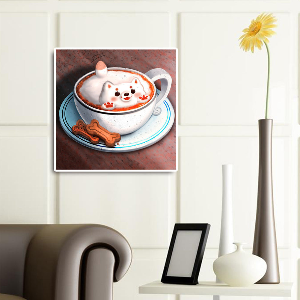 Cute Cat - Full Round Drill Diamond Painting 30*30CM