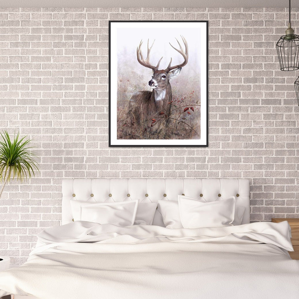 Antelope - Full Round Drill Diamond Painting 30*40CM