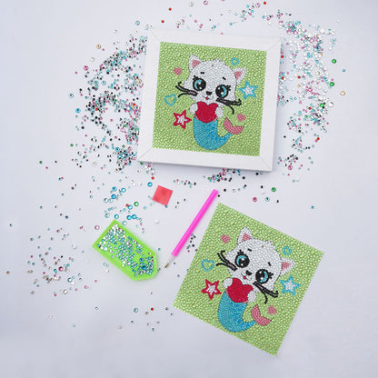 Children'S - Crystal Drill Diamond Paiting 15*15cm