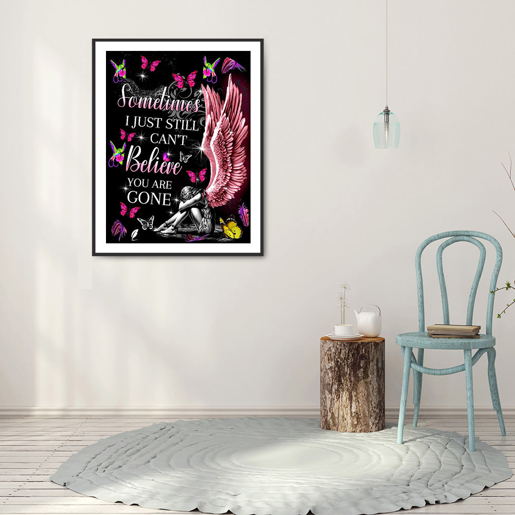 English Copy - Full Round Drill Diamond Painting 30*40CM