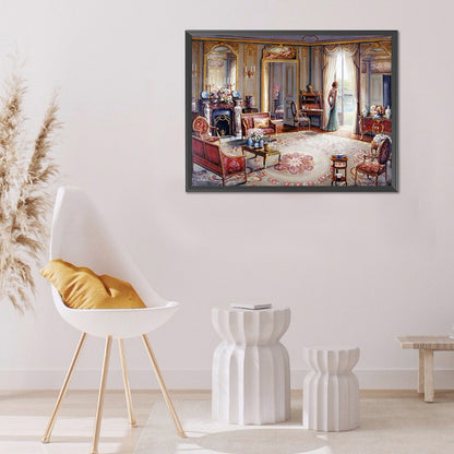 Hostess' Room - Full Round Drill Diamond Painting 50*40CM