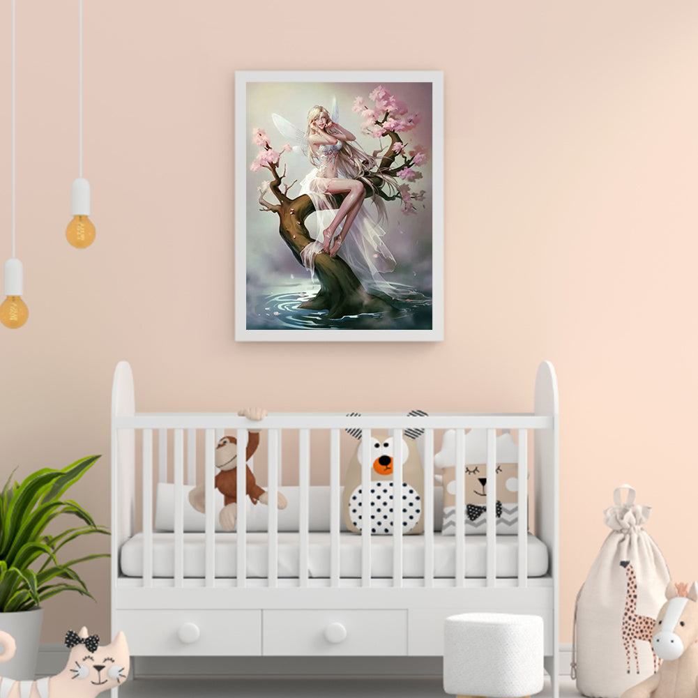 Beauty Elf - Full Round Drill Diamond Painting 30*40CM