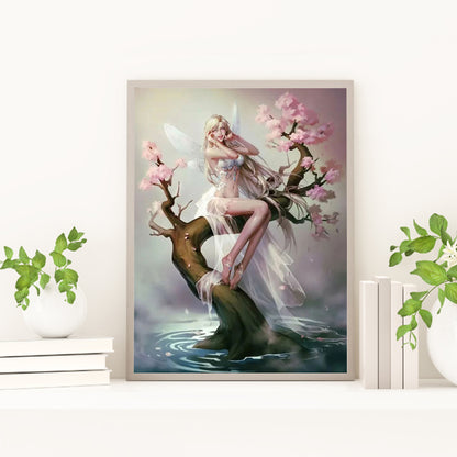 Beauty Elf - Full Round Drill Diamond Painting 30*40CM