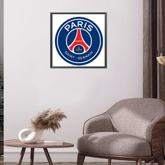 Paris Saint-Germain Football Team Logo - Full Round Drill Diamond Painting 40*40CM