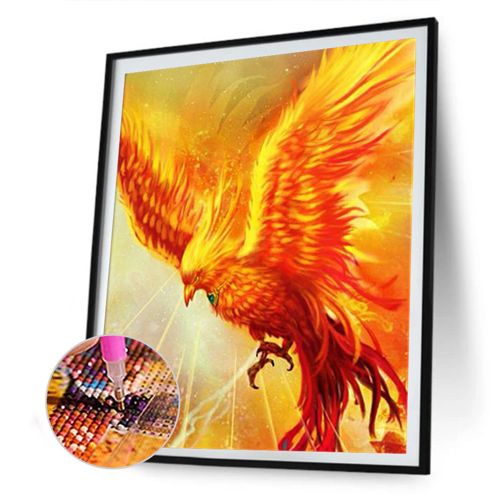Phoenix - Full Round Drill Diamond Painting 30*40CM