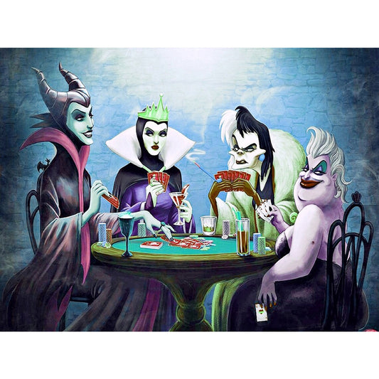 Witch'S Party - Full Round Drill Diamond Painting 50*40CM