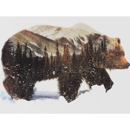 Grizzly Art - Full Round Drill Diamond Painting 40*30CM