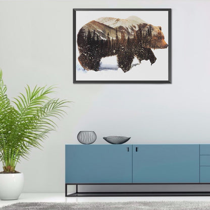 Grizzly Art - Full Round Drill Diamond Painting 40*30CM