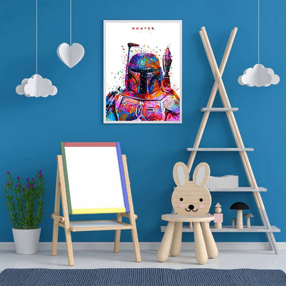 Alien - Full Round Drill Diamond Painting 30*40CM