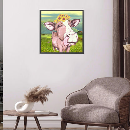 Cattle - Full Round Drill Diamond Painting 30*30CM