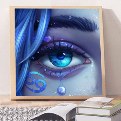 Bright Eye Makeup - Full Round Drill Diamond Painting 30*30CM