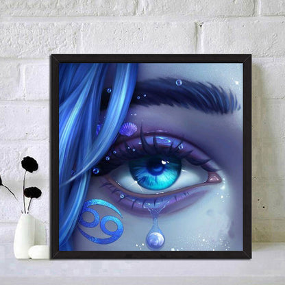 Bright Eye Makeup - Full Round Drill Diamond Painting 30*30CM
